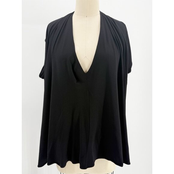 Zero + Maria Cornejo Ina Tank in Black Sz M - Picture 2 of 12